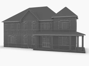 cottage house collection 3D Model