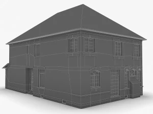 cottage house collection 3D Model