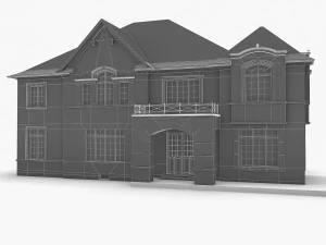 cottage house collection 3D Model