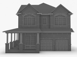 cottage house collection 3D 모델