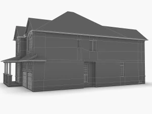 cottage house collection 3D Model