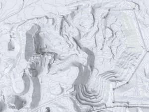 industrial mining factory 3D 모델