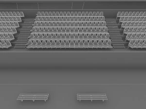 sport complex exterior interiors 3D Model