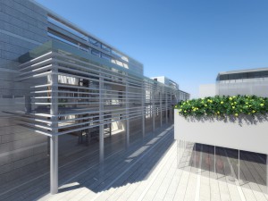 campus buildings set 3D Model