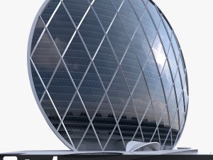 Abu Dhabi - 3D City Model 3D Модель