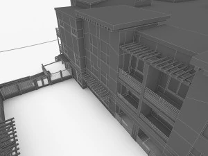 residential complex 3D Model