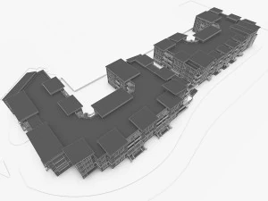 residential complex 3D Model
