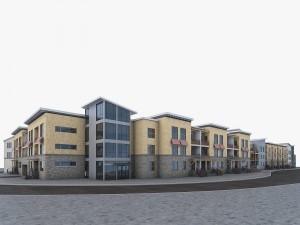 residential complex 3D 모델