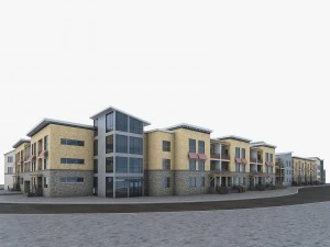 residential complex 3D Model