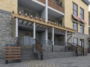 residential complex 3D Model
