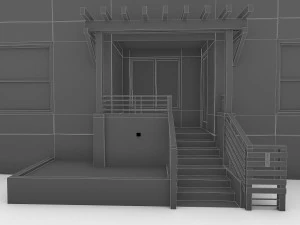 residential complex 3D Model