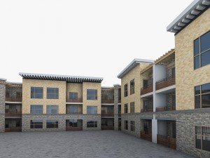 residential complex 3D 모델