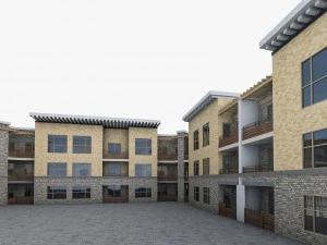 residential complex 3D Model