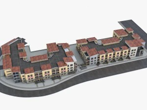 residential complex 3D Model