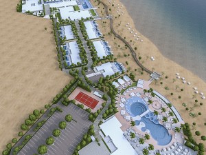 beach residences resort 3D Model