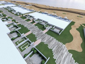 beach residences resort 3D Model