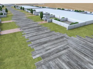 beach residences resort 3D Model