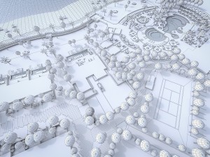 beach residences resort 3D Model