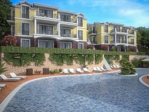 residential complex Modelo 3D