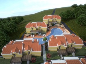 residential complex Modelo 3D