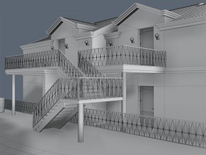 residential complex Modelo 3D