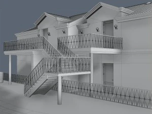 residential complex 3D Model