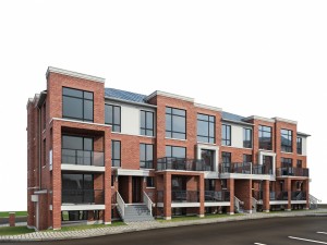 neighborhood residential complex Model 3D