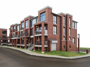 neighborhood residential complex Model 3D