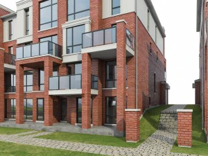 neighborhood residential complex 3D Model