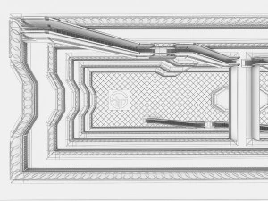 shopping mall interior 3D Model
