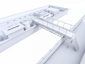 rooftop ventilation equipment 3D Model