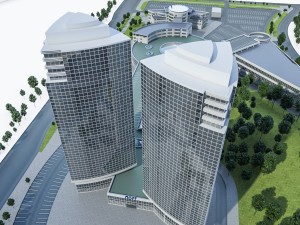 business center 3D Model
