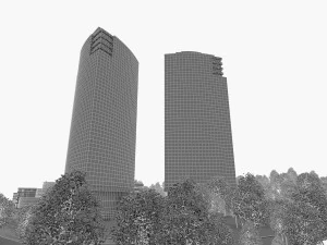 business center 3D Model