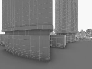 business center 3D Model