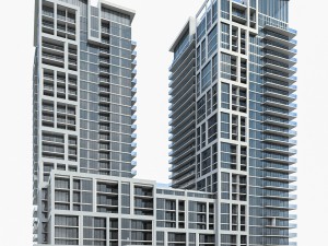 residential buidling 002 3D Model