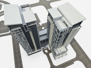 residential buidling 002 3D 模型