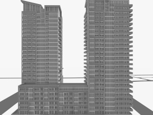 residential buidling 002 3D 模型