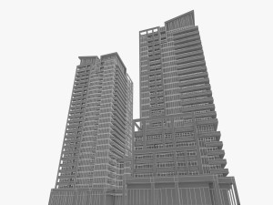 residential buidling 002 3D 模型
