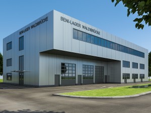 warehouse building 3D Model