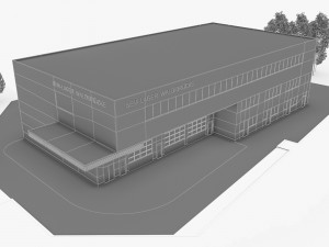 warehouse building 3D Model