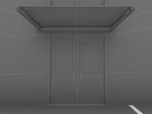 warehouse building 3D Model