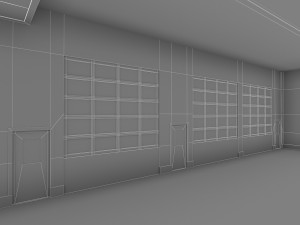 warehouse building 3D Model