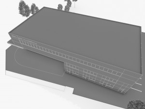warehouse building 3D Model