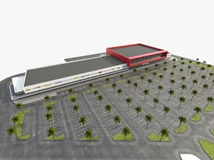 shopping mall 002 3D Model