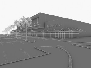shopping mall 002 3D Модель