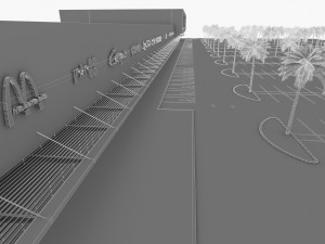 shopping mall 002 3D Модель