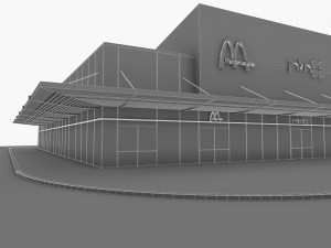 shopping mall 002 3D Модель