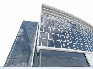 pr&eacute;dio de escrit&oacute;rios 003 Modelo 3D