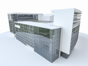 office building 003 3D Модель