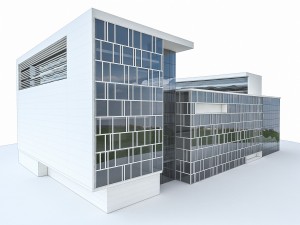 office building 003 3D Модель